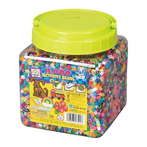 パーラービーズ 筒入り 11000P,アイロンビーズ,セット,おすすめ
