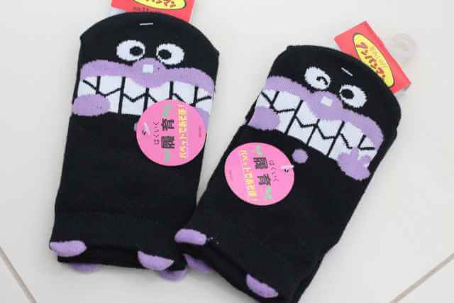 バイキンマン靴下,靴下,キャラクター,