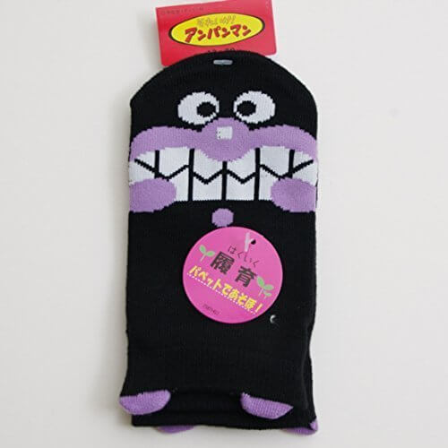 バイキンマン パペットであそぼ！靴下 履育13～19ｃｍ（187-16J1-13-090）,靴下,キャラクター,