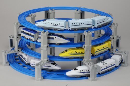 プラレール いっぱい車両を走らせよう! 4段タワーレールセット,プラレール,おすすめ,セット