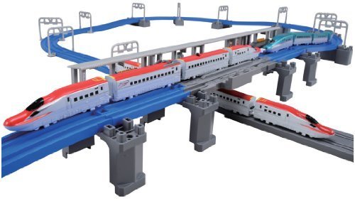 プラレール アドバンス E6系新幹線 連結&立体交差レールセット,プラレール,おすすめ,セット