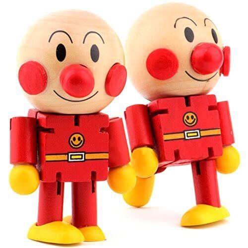 (トイホーム)Toy home アンパンマン 木製人形 バラエティ 　子供知育玩具　手と足が変化,人形,可愛い,おすすめ