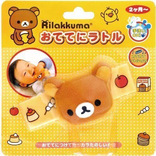 リラックマ おててにラトル,リラックマ,おもちゃ,赤ちゃん