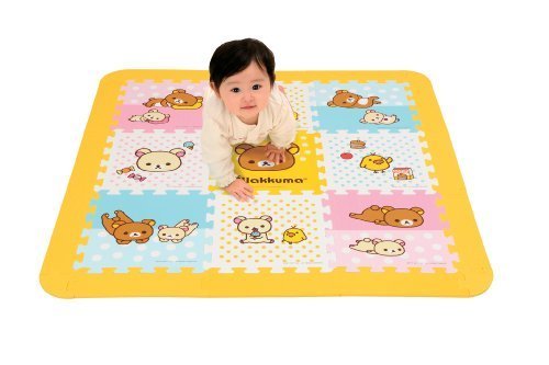 リラックマ やわらかパズルマット,リラックマ,おもちゃ,赤ちゃん