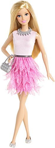 Barbie バービーファッショニスタ(ピンクフリル)(CFG13),バービー,人形,おすすめ