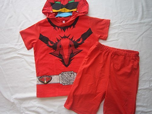 ジュウオウジャー　イーグル　レッド　変身なりきり半袖パジャマ,キッズ,パジャマ,