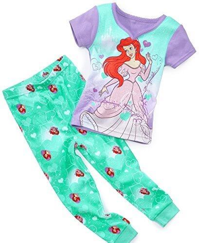 子供用パジャマ リトルマーメイドの女の子用パジャマセット,キッズ,パジャマ,