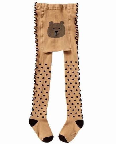 ＧＡＰ （ギャップ） baby GAP　ラッフル タイツ（ブラウン）【月齢：1歳・2歳・3歳】（並行輸入品） (2-3YRS（2歳～3歳）, ブラウン),キッズ,タイツ,