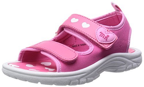 [ミキハウス] MIKIHOUSE ミキハウス　ジャージ素材のキッズサンダル 12-9403-562 008 (ピンク/14),キッズサンダル,女の子,