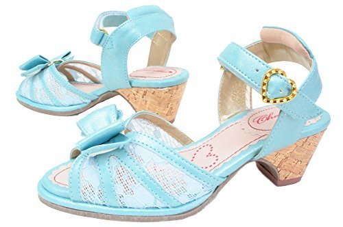 (チャルダス)chardas ストラップサンダル CS-2493 17.0cm 114ペールブルー,キッズサンダル,女の子,