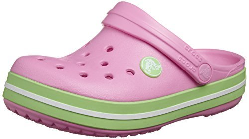 [クロックス] Crocs Crocband Kids 10998 carnation/green glow (carnation/green glow/C10/11),キッズサンダル,女の子,