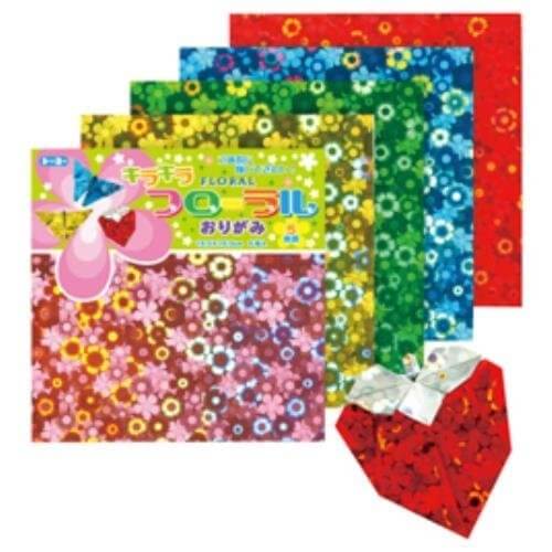 キラキラフローラルおりがみ 191-617,長距離移動,グッズ,