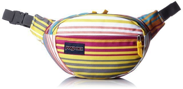 フィフスアベニュー　JANSPORT（マルチサンセットストライプ）,キッズ,ウエストポーチ,
