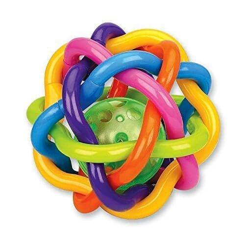 Happytime オーボール ラトル おしゃぶり 歯固め ボール 赤ちゃん ベビー 知育玩具 おもちゃ メリー 0歳から レインボー 音鳴り,ラトル,人気,おすすめ