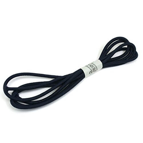 定番ロングゴムＭサイズ【HR-I20】ヘアゴム -紺　I21,シュシュ,手作り,