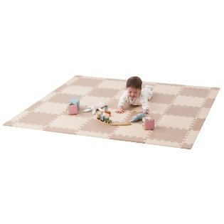 やわらかフロアマット25枚,赤ちゃん,転倒防止,