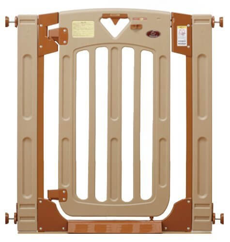 日本育児 nihonikuji ベビーゲート スマートゲイトII Smart Gate 2 取り付け幅67~91cm×奥行3×高さ91cm 6kg 5014045001 6ヶ月~24ヶ月対象 扉開閉式,突っ張りゲイト幅木よけつき,赤ちゃん,転倒防止,