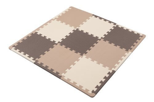 CBジャパン抗菌マットブラウン,赤ちゃん,転倒防止,