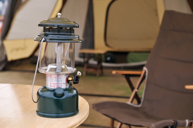 ランタンとチェア,赤城オートキャンプヒルズ,