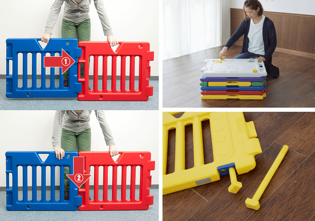 組み立て簡単,ベビーサークル,