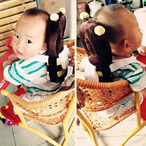 ごっつん防止やわらかリュック,赤ちゃん,転倒防止,