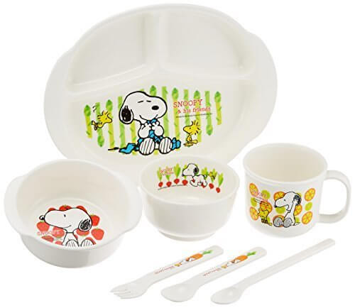 リッチェル Richell スヌーピー ベビー食器セット SY-2 ポリプロピレン,離乳食,食器,