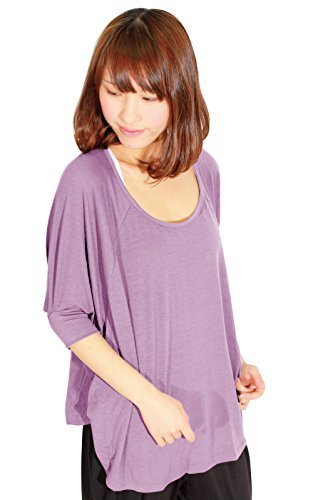 トップス　ヨガウェア　7分袖　ドルマン　Ｔシャツ ローズ (パネットワン)pane(t)one,マタニティヨガ,