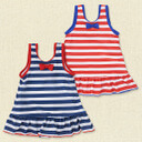 [EFD]マリンボーダーリボンワンピース水着【80cm・90cm・95cm】[水着]【チラシ】,キッズ,水着,女の子