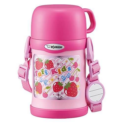 象印 ( ZOJIRUSHI ) 水筒 2WAY コップ&ストロー ステンレスボトル 450ml ピンク SC-ZT45-PA,ステンレス水筒,キッズ,