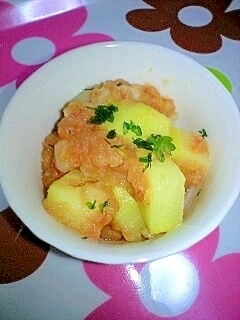 離乳食☆ズッキーニとじゃがいものトマト煮,ズッキーニ,レシピ,簡単