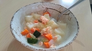 離乳食後期！秋鮭とポテトのシチューグラタン,ズッキーニ,レシピ,簡単