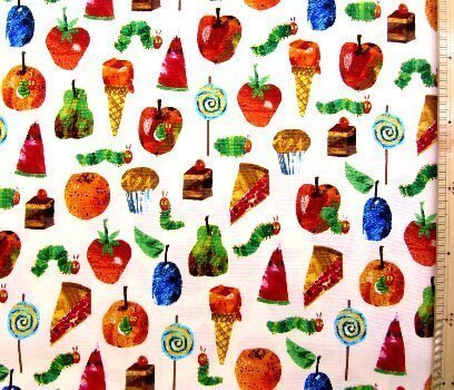 はらぺこあおむしの生地,キャラクター,生地,