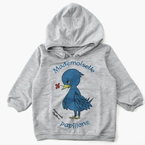 Mademoiselle papillon フラワーダック プルオーバー パーカー【オフクリームsize:120】,キッズ,パーカー,
