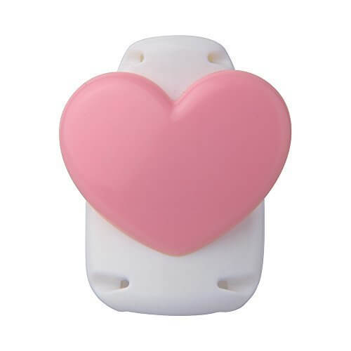 ソニック キッズクリップ ハート ピンク 服に穴が開かない名札留め,名札,クリップ,