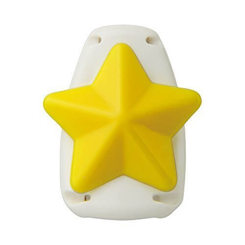 ソニック キッズクリップ 星 イエロー 服に穴が開かない名札留め,名札,クリップ,