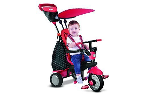 2015年モデル　スマートトライク　グロー　Smart Trike glow 三輪車 (レッド),1歳の誕生日,プレゼント,飾りつけ