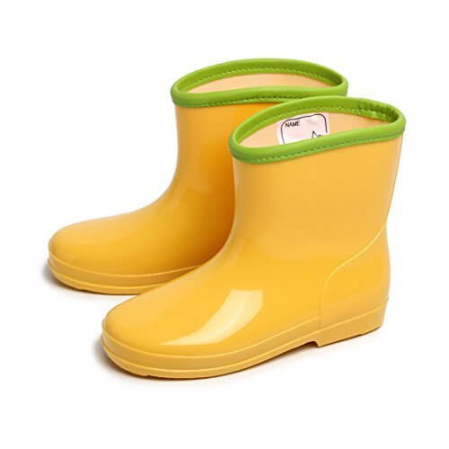 (トドス)todos ショート レインブーツ TO-080 キッズ＆ジュニア 03.イエロー 19cm,キッズ,長靴,