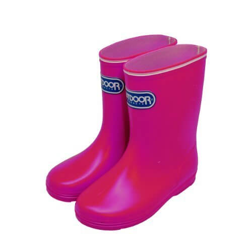 [アウトドアプロダクツ] OUTDOOR PRODUCTS キッズ レインブーツ UK01013PK-OD PK (ピンク/13cm),キッズ,長靴,