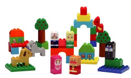 ブロックラボ アンパンマン はじめてのブロックバケツL(ファーストブロックシリーズ),知育玩具,2歳,