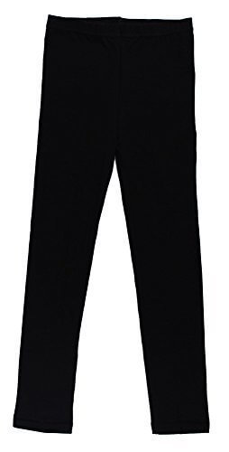 (コポ キッズ)COPO Kids 綿混 10分丈 キッズ 子供 レギンス (スパッツ) 100cm ブラック,レギンス,キッズ,