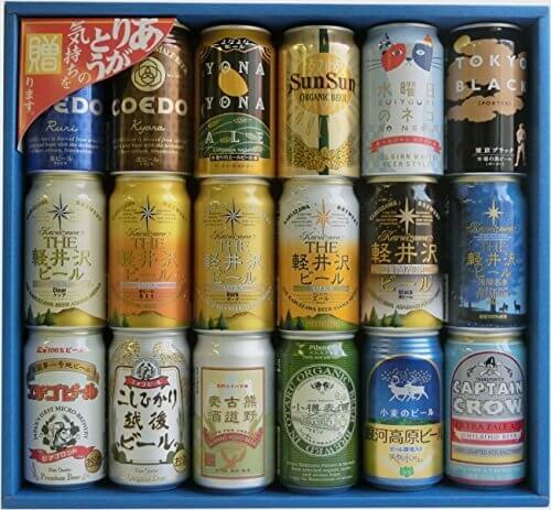 クラフトビール (地ビール) 缶ビール 飲み比べ ギフト セット (18種18本),内祝い,ビール,