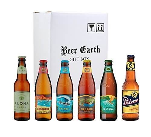 ハワイのビール飲み比べ6本セット【コナビール4種類、アロハビール、プリモビール】厳選6種類★専用ギフトボックスでお届け,内祝い,ビール,