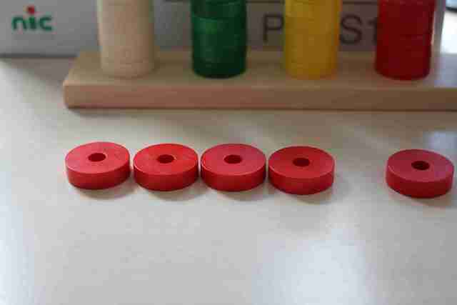 プラステンで足し算の練習,プラステン,おもちゃ,