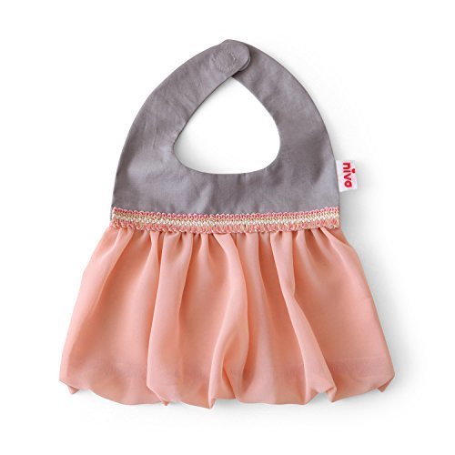 niva/balloon グレー×ピンク,出産祝い,スタイ,