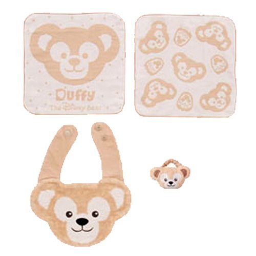 ダッフィー ギフトセット（スタイ、ガーゼハンカチ×2枚、ラトル）【 ディズニー シー限定】出産祝い ベビーグッズ,出産祝い,スタイ,
