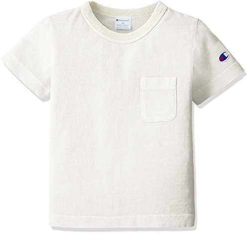(チャンピオン)Champion 製品染めTシャツ キッズ CS4186 020 オフホワイト 140,キッズ,Tシャツ,