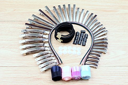 ＤＩＹ ヘアピン カチューシャ ジュエリー アクセサリー 作成 キット (Bセット） L872,手作り,ヘアアクセ,