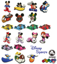 【メール便可】CROCS jibbitz クロックス ジビッツ ディズニー スポーツ ミッキー/ミニー/ドナルド≪16種類≫ [RED] 【楽ギフ_包装選択】【22】,クロックス,キッズ,