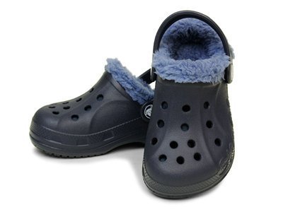 【クロックス】 crocs バヤ ラインド クロッグ キッズ baya lined キッズ＆ジュニア (C6-7(14cm), ブラック/ブラック),クロックス,キッズ,