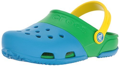 [クロックス] エレクトロ 2.0 クロッグ サンダル 15608 Ocean/Grass Green C13(19.0cm),クロックス,キッズ,